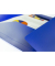 Eckspannmappe Elastomap PP K-58190651, A4 blau Polypropylen (PP), f&uuml;r ca. 150 Blatt  (80 g/m&sup2;), mit 3 Einschlagklappen