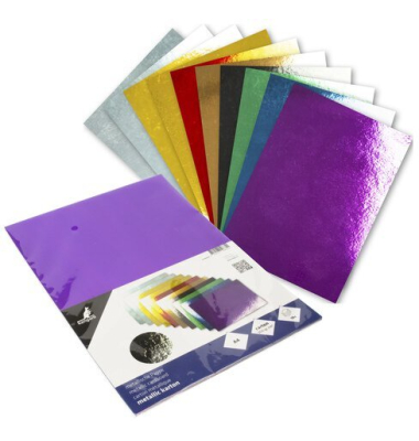 Glanzkarton A4 300g 10 Blatt