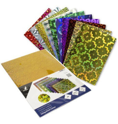 Holografischerkarton A4 300g 10 Blatt