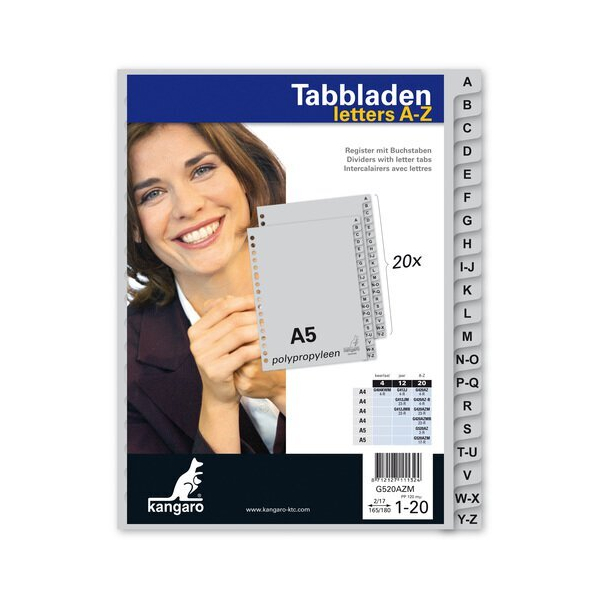 Alpedia Kunststoffregister G520AZM 8712127111324 Alpedia