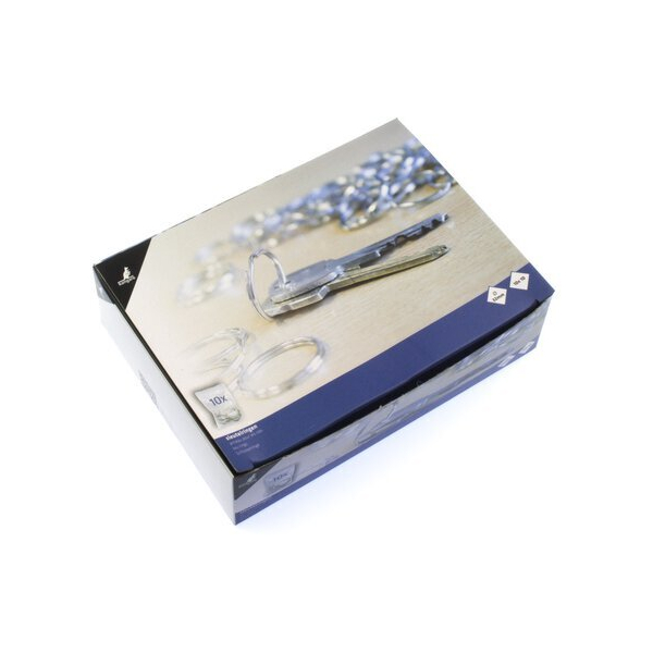 Alpedia Schlüsselanhänger 32mm 100St (10x10 Stück) 8712127115704 Alpedia 100 Stück