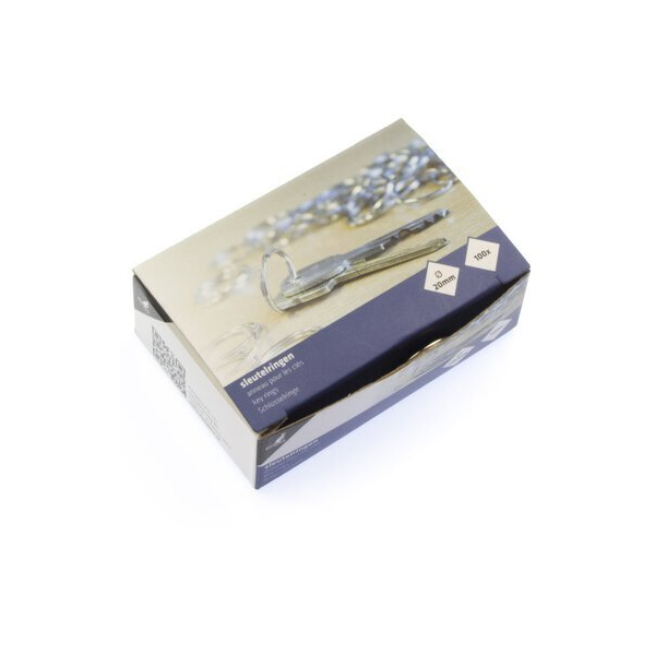 Alpedia Schlüsselanhänger 20  mm 100  Stück 8712127115759 Alpedia 100 Stück