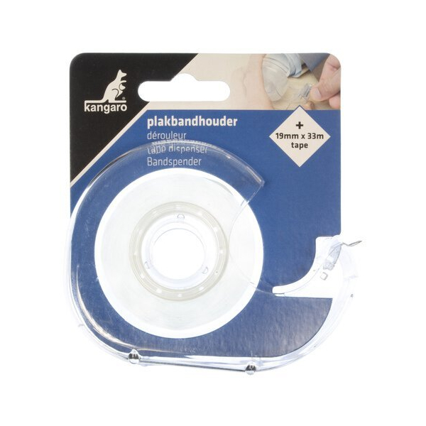 Alpedia Klebebandabroller K-50052, transparent farblos 8712127115773 Alpedia