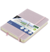 Skizzenbuch A6 violett HC 80Bl 140g