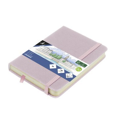 Skizzenbuch A6 violett HC 80Bl 140g