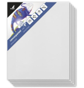 Platten-Leinwand wei&szlig;, K-802430, 24x30cm, rechteckig, 280g