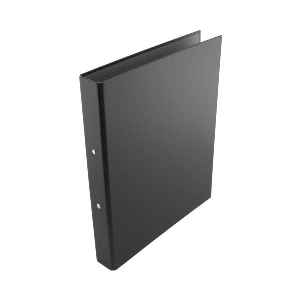 Kangaro Ringbuch K-2340, A4 2 Ringe 25mm Ring-Ø Karton schwarz 8712127124447 Kangaro
