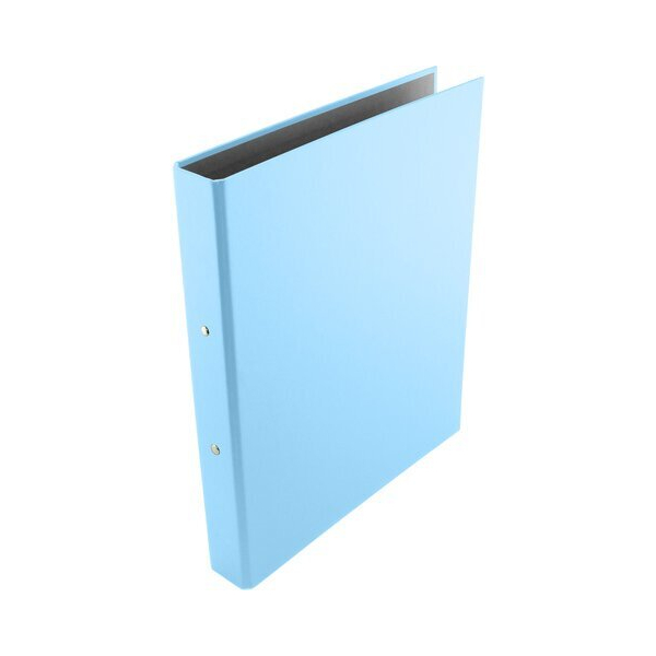 Kangaro Ringbuch K-2349, A4 2 Ringe 25mm Ring-Ø Karton pastellblau 8712127136327 Kangaro