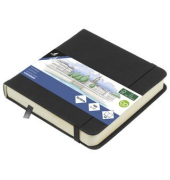 Skizzenbuch 12x12cm Schwarz HC 80Bl 140g