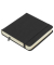 Skizzenbuch 12x12cm Schwarz HC 80Bl 140g