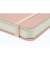 Skizzenbuch 12x12cm Altrosa HC 80Bl 140g