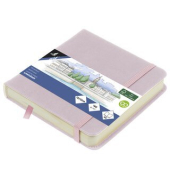 Skizzenbuch 12x12cm violett HC 80Bl 140g