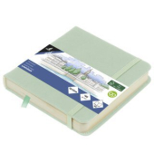 Skizzenbuch 12x12cm Mint HC 80Bl 140g