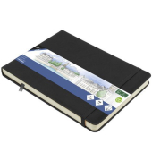 Skizzenbuch A5 quer schwarz HC 80Bl 140g