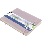 Skizzenbuch A5 quer violett HC 80Bl 140g