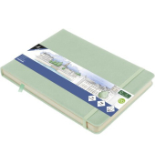 Skizzenbuch A5 quer mint HC 80Bl 140g
