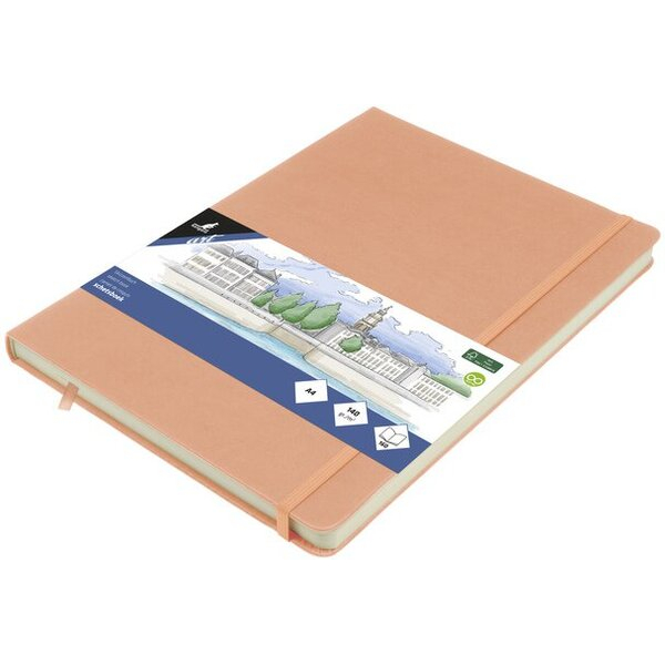 Alpedia Skizzenbuch A4 altrosa HC 80Bl 140g 8712127137256 Alpedia