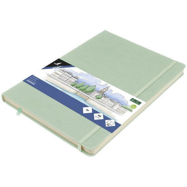Alpedia Skizzenbuch A4 mint HC 80Bl 140g 8712127137300 Alpedia