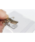 Namensschild 60x90mm 24 St&uuml;ck Clip, Nadel