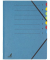 Ordnungsmappe Karton-Ordnungsmittel-Serie K-3010-7, 1-7, blau, A4, 7 F&auml;cher