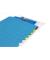 Ordnungsmappe Karton-Ordnungsmittel-Serie K-3010-7, 1-7, blau, A4, 7 F&auml;cher