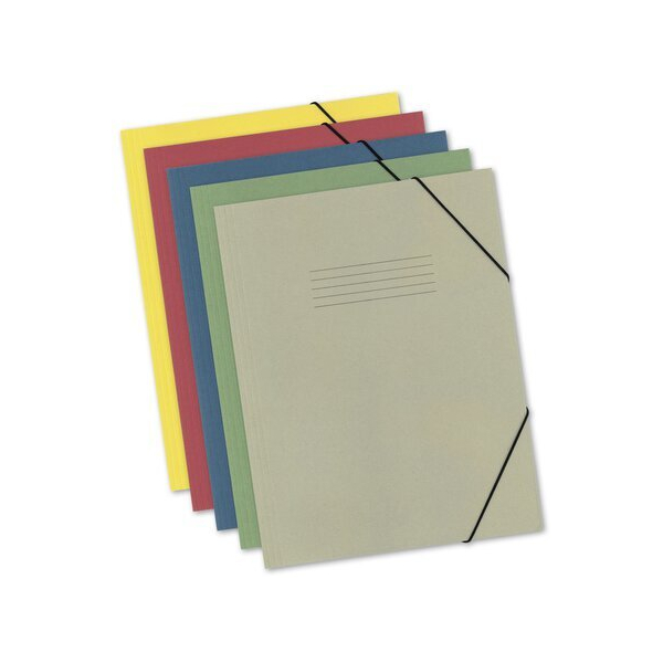 Kangaro Eckspannmappe K-2077-99, A3 farbig sortiert Karton 8712127144230 Kangaro 5 Stück