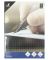 Briefblock K-5424, ohne / kariert, A4, 70g, blau, 100 Blatt