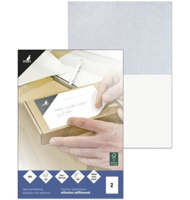 Etiketten ILK 210x148 mm 25Bl 2Blatt