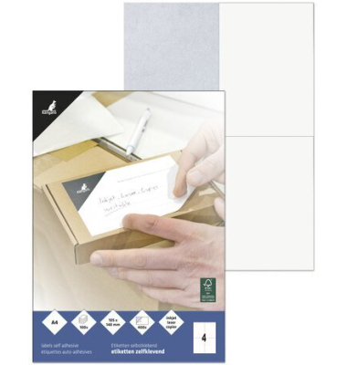 Etiketten ILK 105x148mm 100Bl 4Blatt