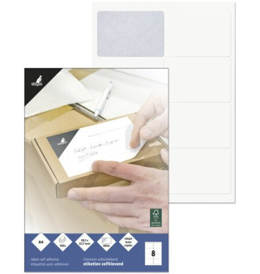 Etiketten ILK 99,1x67,7mm 100Bl 8Blatt