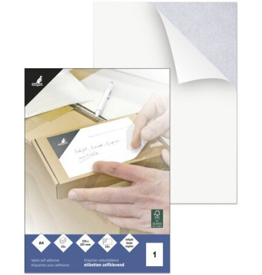 Etiketten ILK 210x297mm 25Bl 1Blatt
