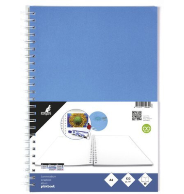 Sammelalbum A4 120g 40 Blatt blau