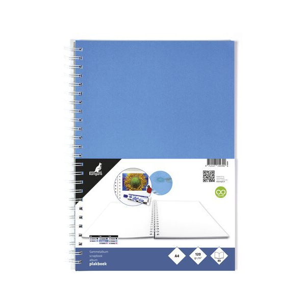 Alpedia Sammelalbum A4 120g 40 Blatt blau 8712127154390 Alpedia