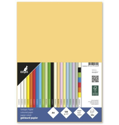 Kopierpapier K-0043F436 dunkelchamois A4 120g