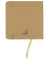 Skizzenbuch 12x12cm Taupe HC 80Bl 140g