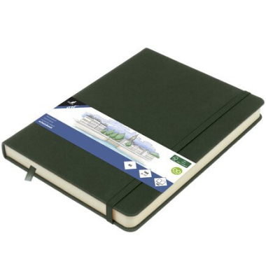 Skizzenbuch A5 Forest Green HC 80Bl 140g
