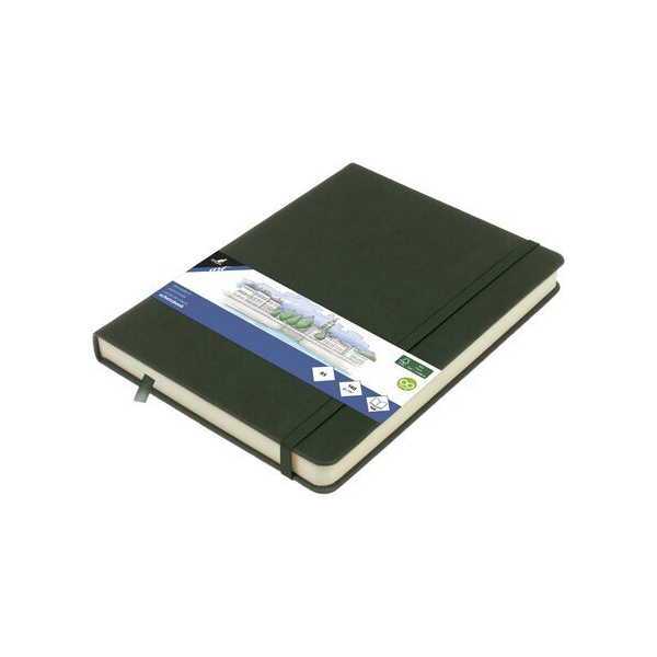 Alpedia Skizzenbuch A5 Forest Green HC 80Bl 140g 8712127159296 Alpedia