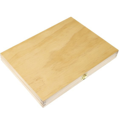 Stiftbox Holz leer 28x20x3cm