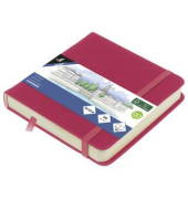 Skizzenbuch 12x12cm Ruby HC 80Bl 140g