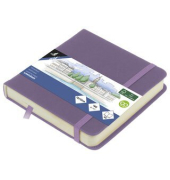 Skizzenbuch 12x12cm Heatherpur 80Bl 140g