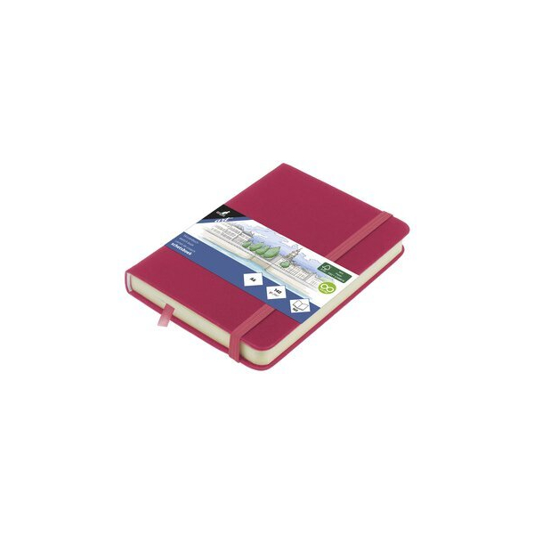 Alpedia Skizzenbuch A6 Ruby HC 80Bl 140g 8712127160186 Alpedia