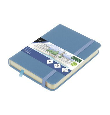 Skizzenbuch A6 Sky Blue HC 80Bl 140g