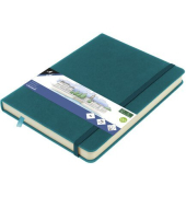 Skizzenbuch A5 Dark t&uuml;rkis HC 80Bl 140g