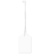 Drahtetikett 28x43mm wei&szlig; Box a 250 St&uuml;ck