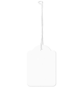 Drahtetikett 45x65mm wei&szlig; Box a 250 St&uuml;ck