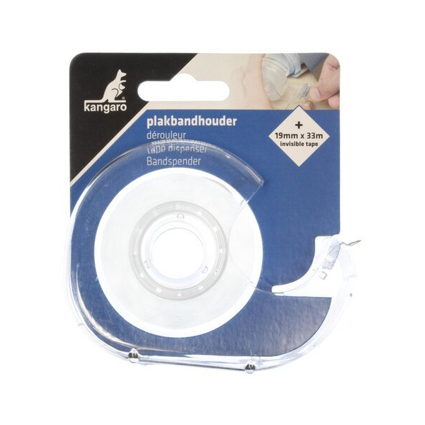 Alpedia Klebebandabroller K-50053, transparent farblos 8712127162302 Alpedia