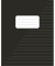 Schulheft K-583001 Schulheft- und Studienheft- Serie, - / liniert, A5, 60g, schwarz, 40 Blatt / 80 Seiten