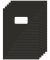 Schulheft K-583003 Black-Cover- Serie, - / liniert, A4, 60g, schwarz, 40 Blatt / 80 Seiten