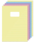 Schulheft K-583007 Pastell- Linie, - / liniert, A4, 60g, Pastell farblich sortiert, 40 Blatt / 80 Seiten