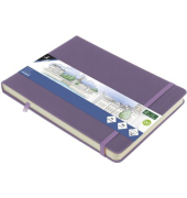 Skizzenbuch A5q Heatherpurple 80Bl140g